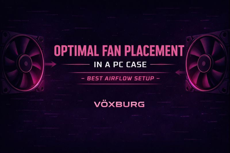 Optimal Fan Placement in a PC Case | VÖXBURG – VOXBURG