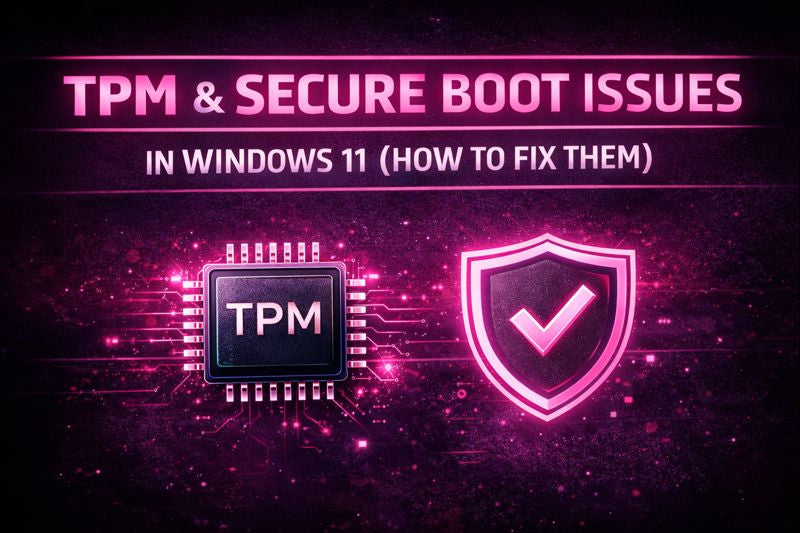 TPM & Secure Boot Issues
