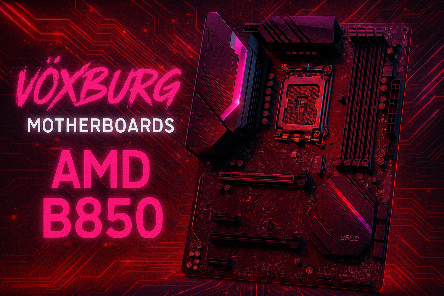 Motherboards - AMD - AM5 - B850