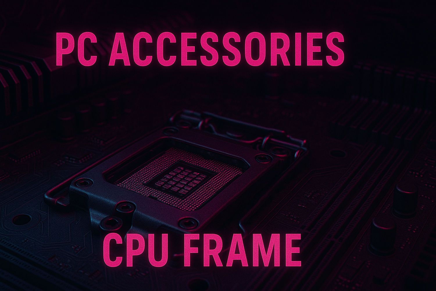 PC Accessories - CPU Frame