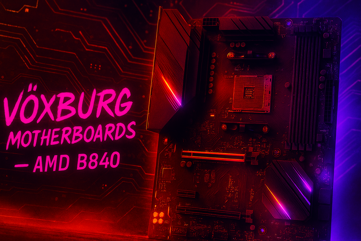 Motherboards - AMD - AM5 - B840