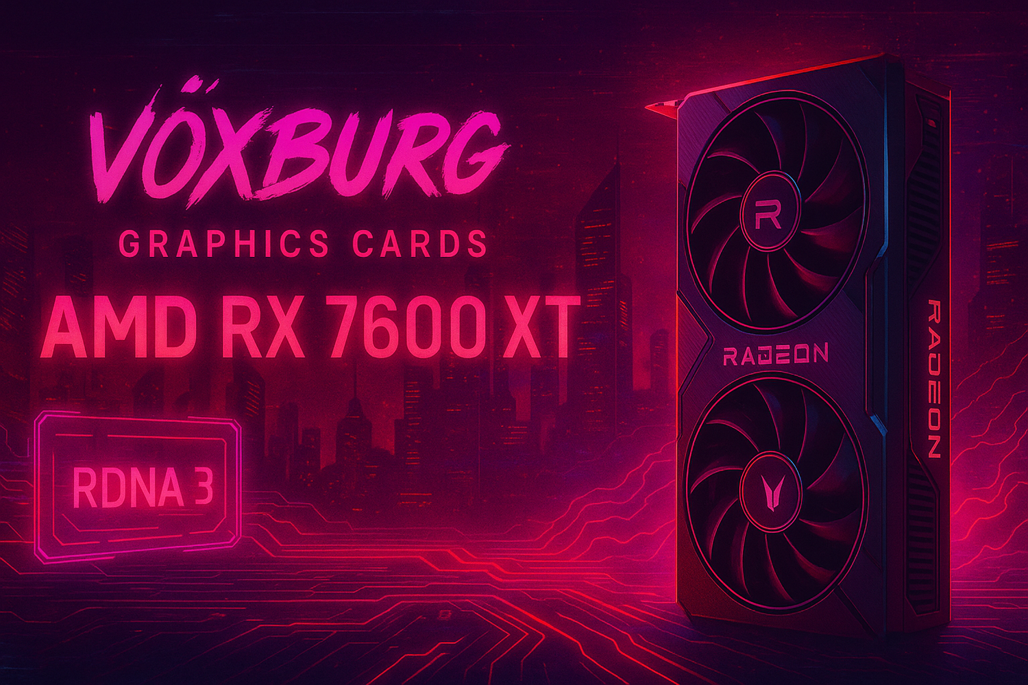 Graphics Cards - AMD - Radeon - RX 7600XT