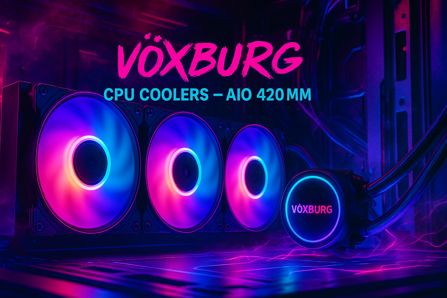 CPU Coolers - AIO - 420mm
