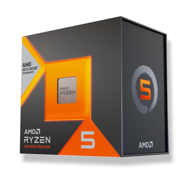 AMD Ryzen 5 7600X3D six-core AM5 gaming processor with 3D V-Cache, retail box