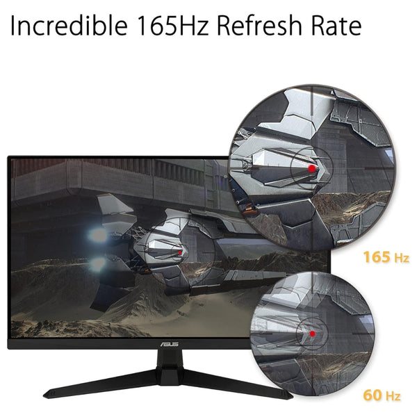 ASUS TUF Gaming VG277Q1A Monitor | 1080P | 165Hz (Supports 144Hz) | HDMI, DisplayPort | Tilt Adjustable