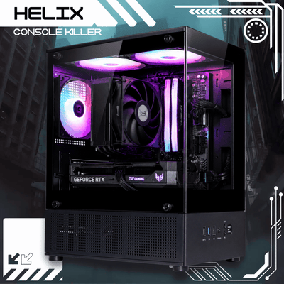 VÖXBURG Helix compact gaming PC, a small-form-factor Steam Machine alternative built in West Covina
