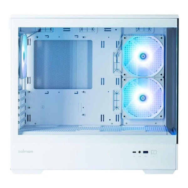 Zalman P30 mATX Mini-Tower PC Case Panoramic Glass 3 x ARGB Fans