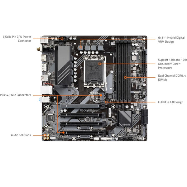 GIGABYTE B760M C